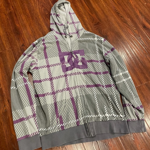 DC Reversible Hoodie y2k - Picture 2 of 2